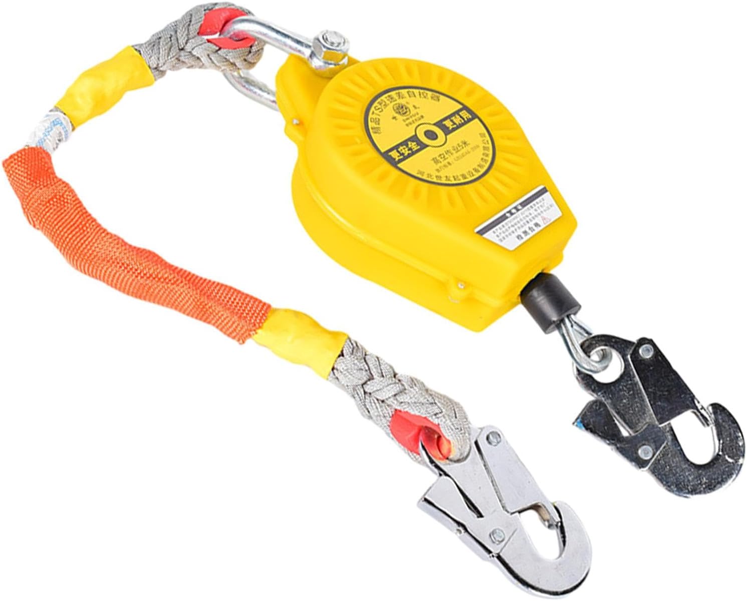 Retractable Anti Fall Device - Retractable Lifeline Fall Arrest System | Safety Fall Lifeline Rope | Fall Prevention Lifeline Lanyard | Anti-Rotation Steel Wire Rope Quick-Action Braking System For g