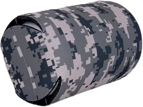 Digital Green Camouflage Collapsible Can Coolie