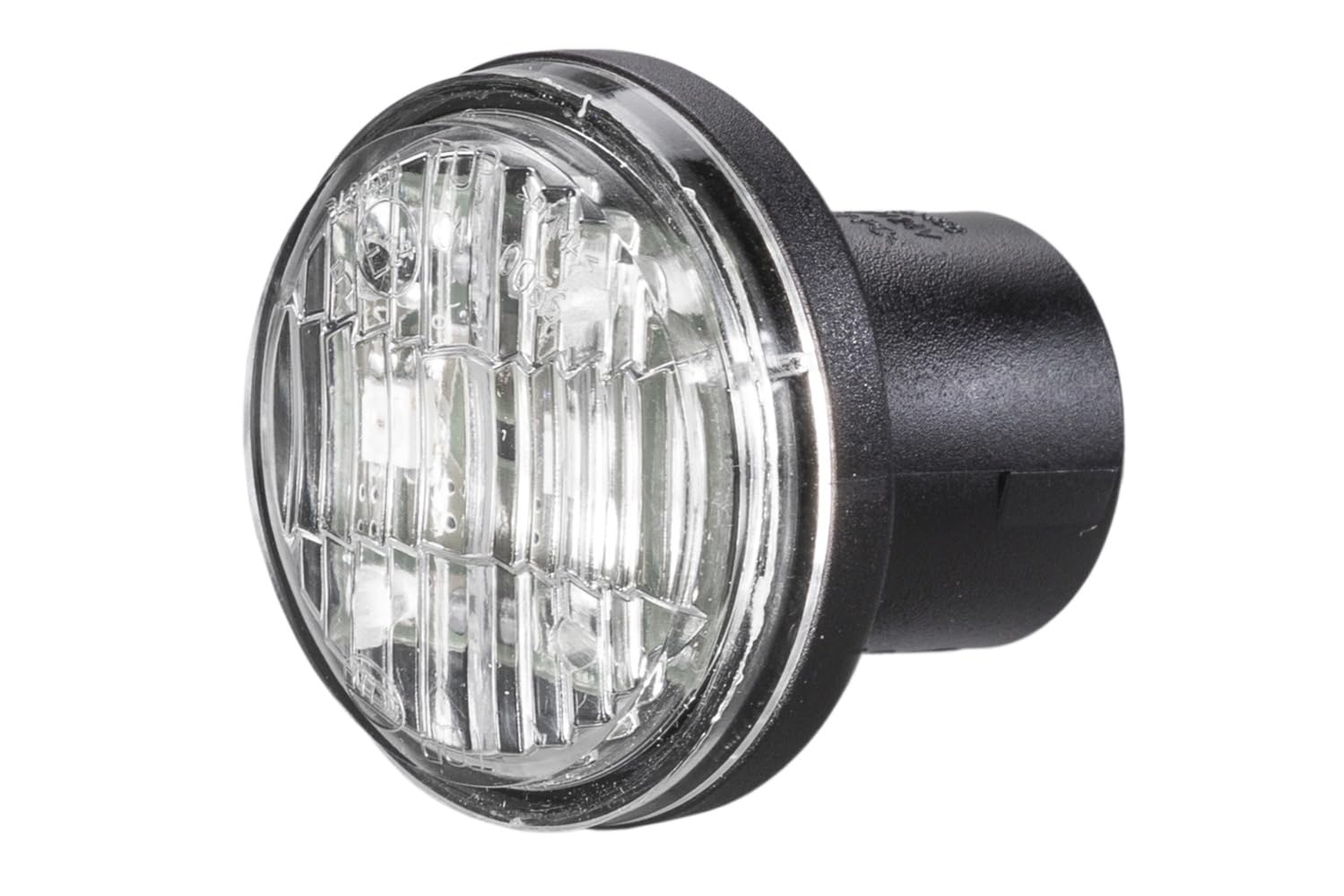 HELLA 2BM 340 825-321 Zusatzblinkleuchte - LED - 12V - Einbau/geklebt - Lichtscheibenfarbe: weiß - LED-Lichtfarbe: gelb - Kabel: 100mm - Stecker: AMP - seitlicher Anbau - Menge: 1