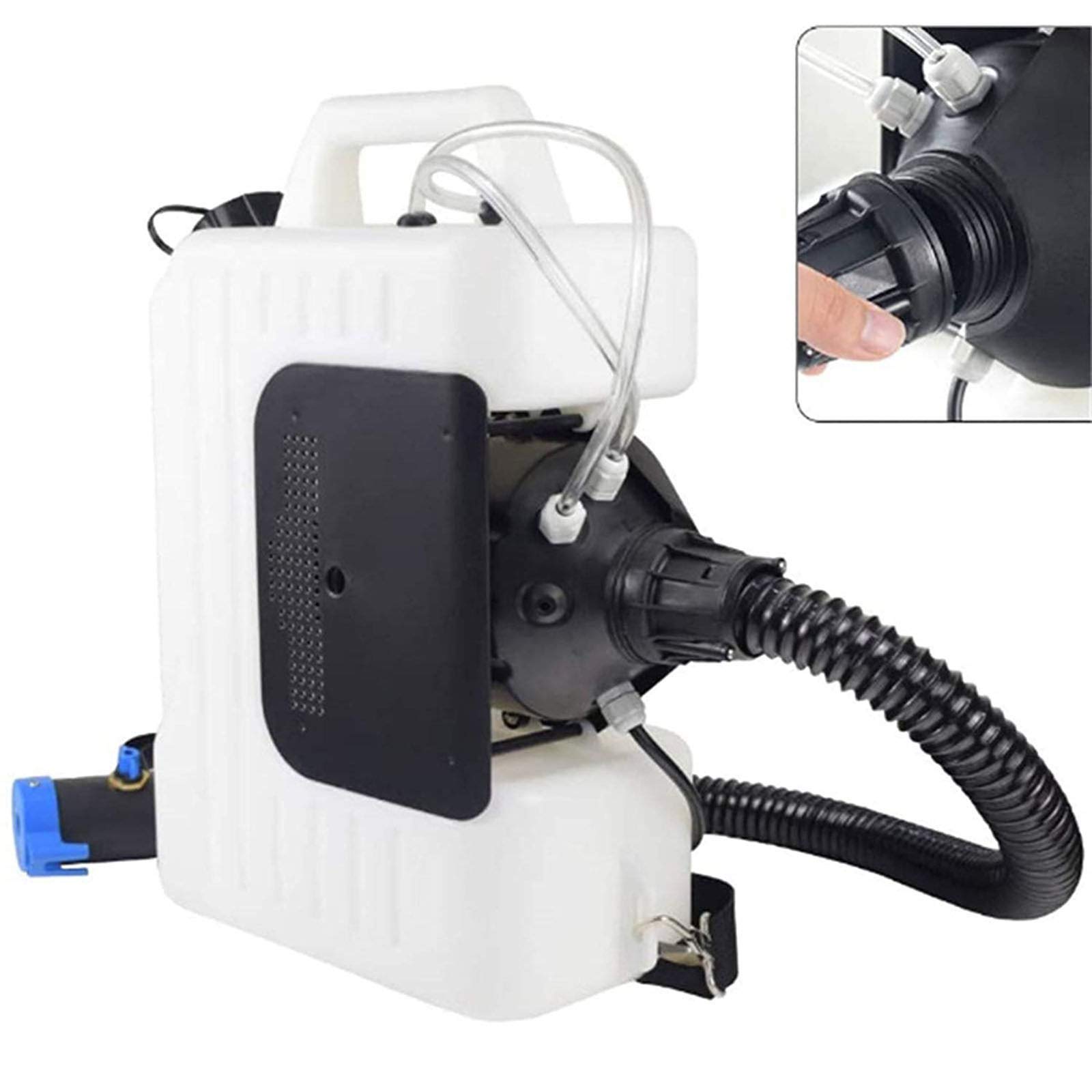 Nebulizzatore Elettrico per Sanificazione - Nebulizzatore Portatile, Nebulizzatore Disinfettante per Luoghi Pubblici/Giardino/Industriale - Nebulizzatori da 10 Litri per la Disinfezione,Grey