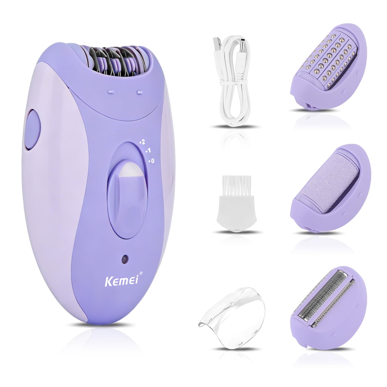 KEMEI 4-in-1 Women's Epilator