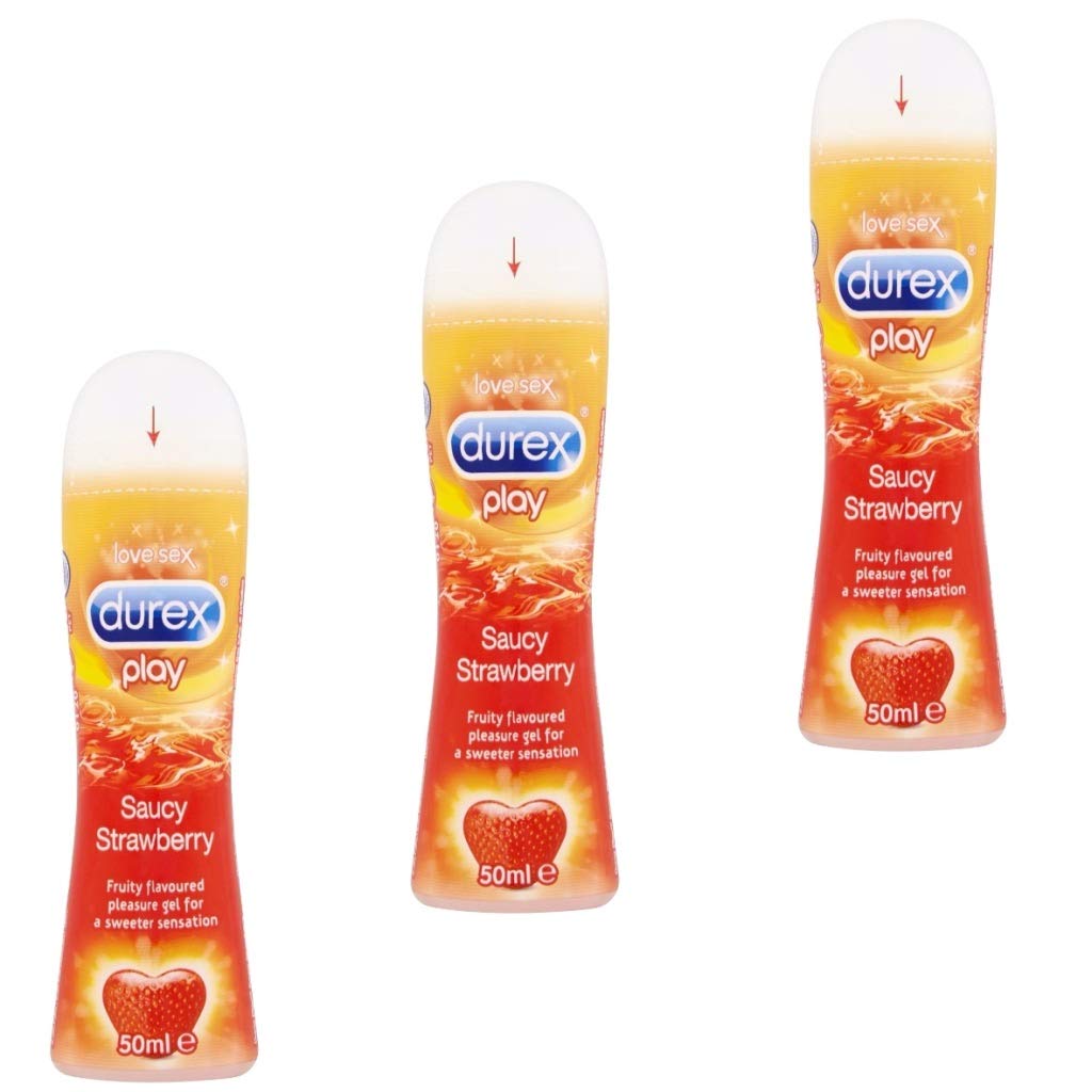 3 x Durex Play Saucy Strawberry Gel Lube 50ml : Amazon.co.uk: Health & Personal Care 3 x Durex Play Saucy Strawberry Gel Lube 50ml : Amazon.co.uk: Health & Personal Care