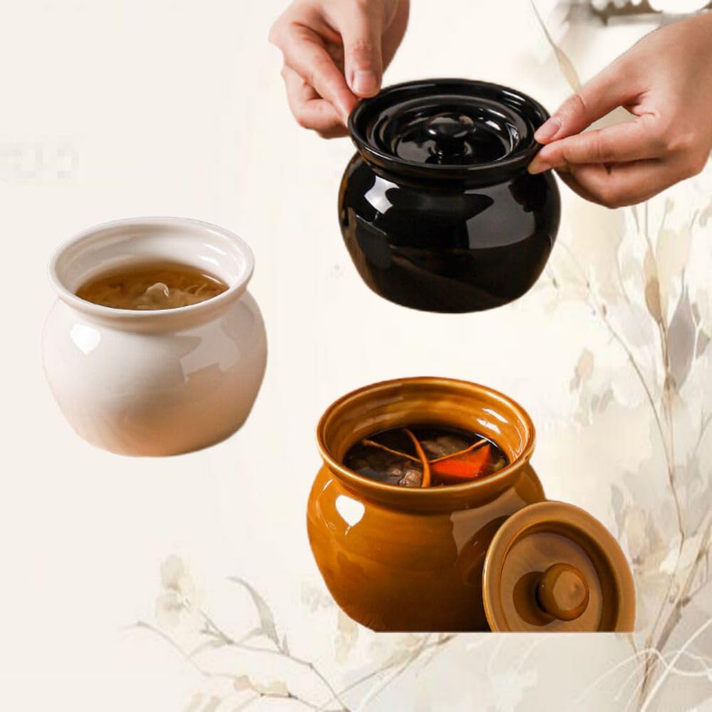 Amazon.com: Kitchen Set Kitchen accessories-425 瓦罐汤炖盅一人份