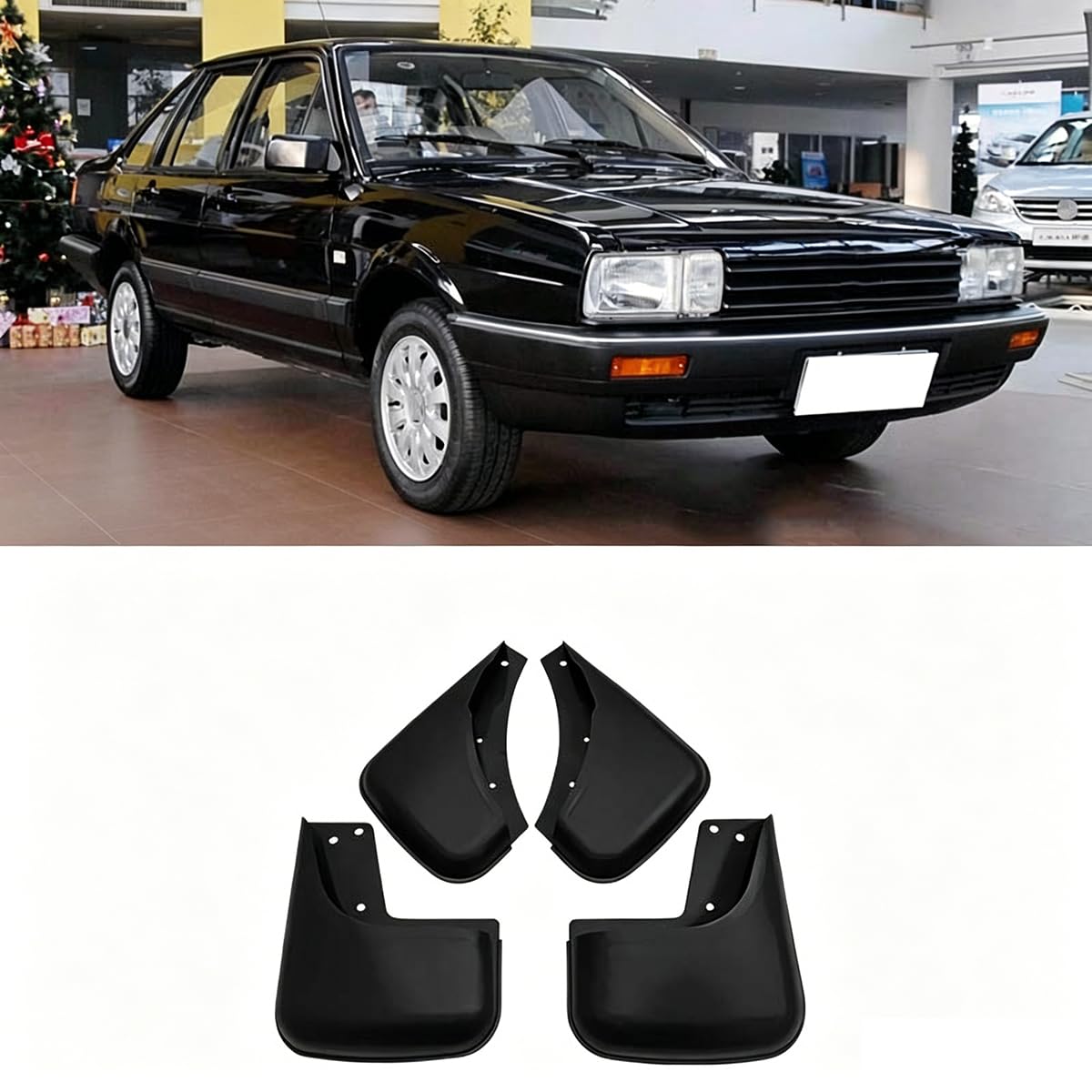Car mud flaps,Compatible with VW Santana 2004-2012,Car exterior accessories