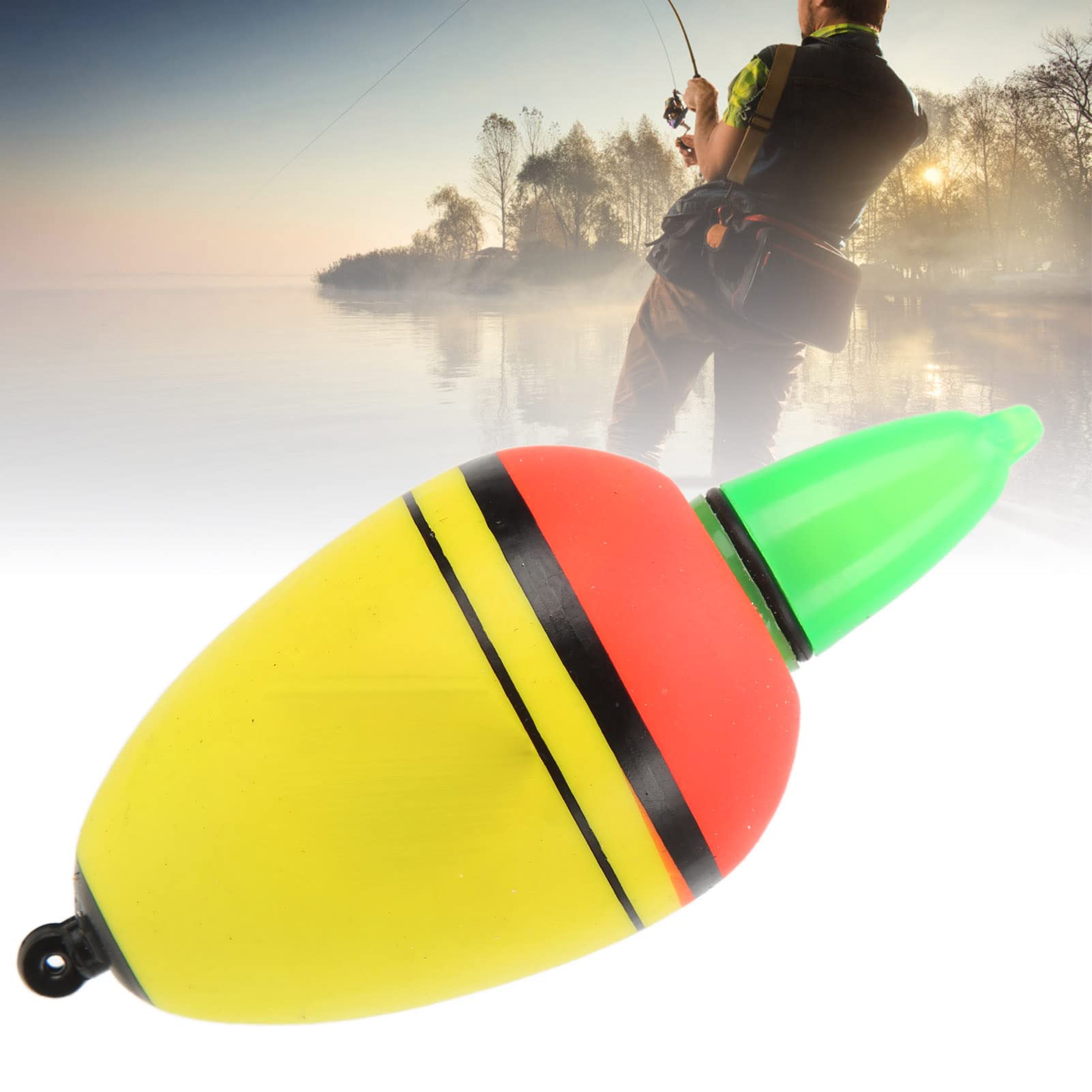 Flotteur De Pêche Lumineux Haute Performance – EVA, Portée 120m, Piles Incluses, Idéal Nuit