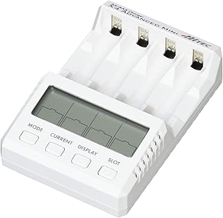 ハイテック AA/AAA Charger X4 Advanced Mini ホワイト 44292 [日本正規品]