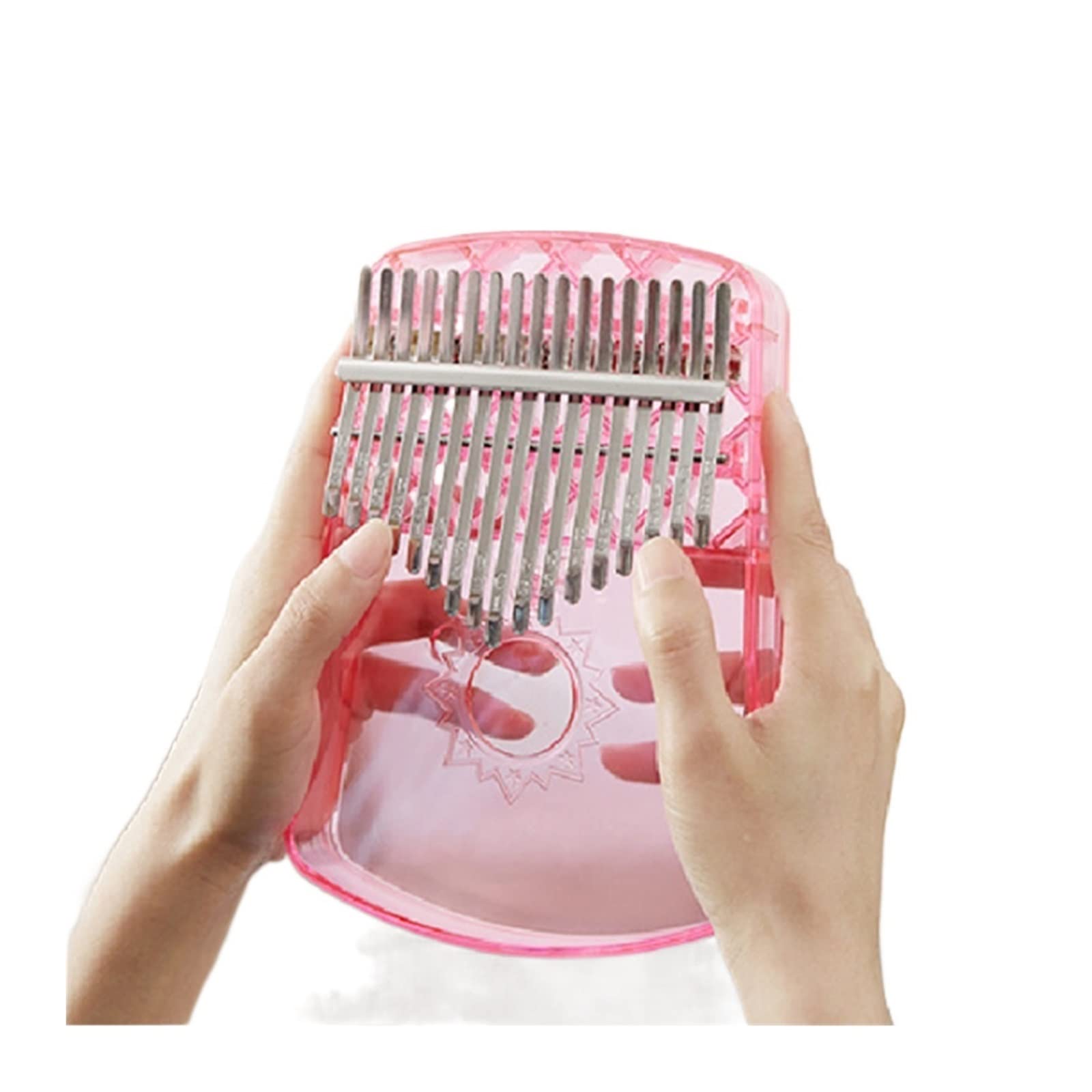 kalimba Thumb Piano 17 Key Portable Dla Początkujących Instrumentów Muzycznych Kalimba