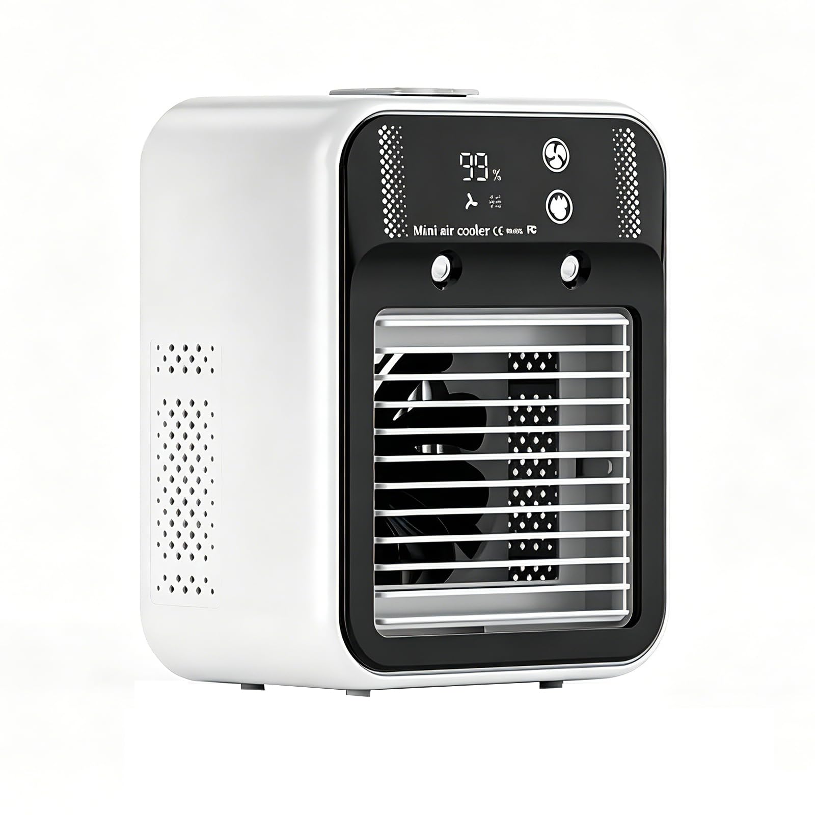 Mini enfriador de aire portátil de 500 ml para combatir el calor seco