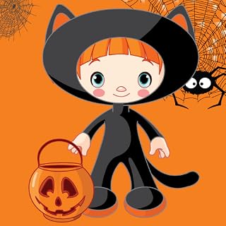 Roupas para Halloween para as crianças - Fun and Educational Jogo de Puzzle Jigsaw de Aprendizagem para o pré-escolar ou do jardim de infância Crianças, meninos e meninas Qualquer Idade