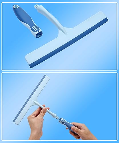 Miniatura 4 de Escobilla multiusos para puertas de ducha de vidrio, ventana de coche, espejos del hogar, accesorio de limpiaparabrisas de baño
