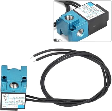 Electronic Boost Control Solenoid Valve, 3 Port DC12V 5.4W for Turbocharged Vehicles, with Aluminum Alloy Housing for Haltech MoTec ECU Systems