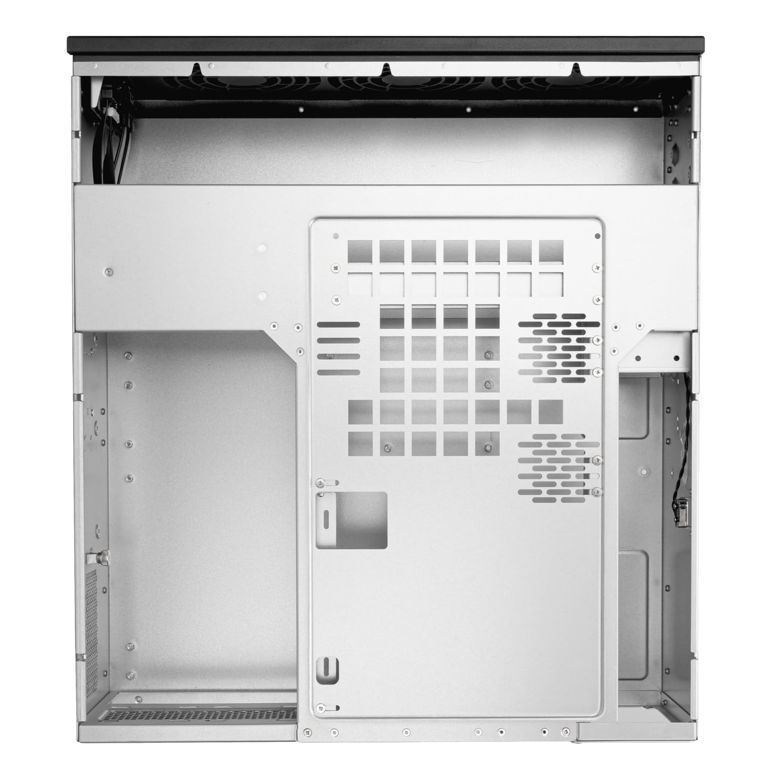 Silverstone Technology RM32, Châssis Serveur 3U rackmount prenant en Charge Les GPU Haut de Gamme à 4 Slots et Les radiateurs de 360 mm, SST-RM32