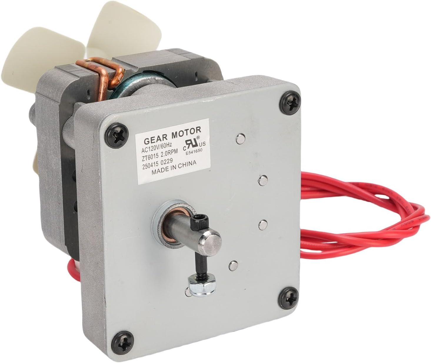 Auger Motor Replacement, High Performance Auger Motor for Wood Pellet Grills, Replacement Part for Traeger, and CampChef