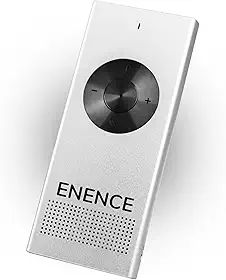 Enence PRO Tradutor de Idiomas em Tempo Real – Dispositivo Tradutor de Voz Offline e Online, Fone Tradutor Inteligente, Suporte a Mais de 60 Idiomas e Sotaques, Telefone Necessario