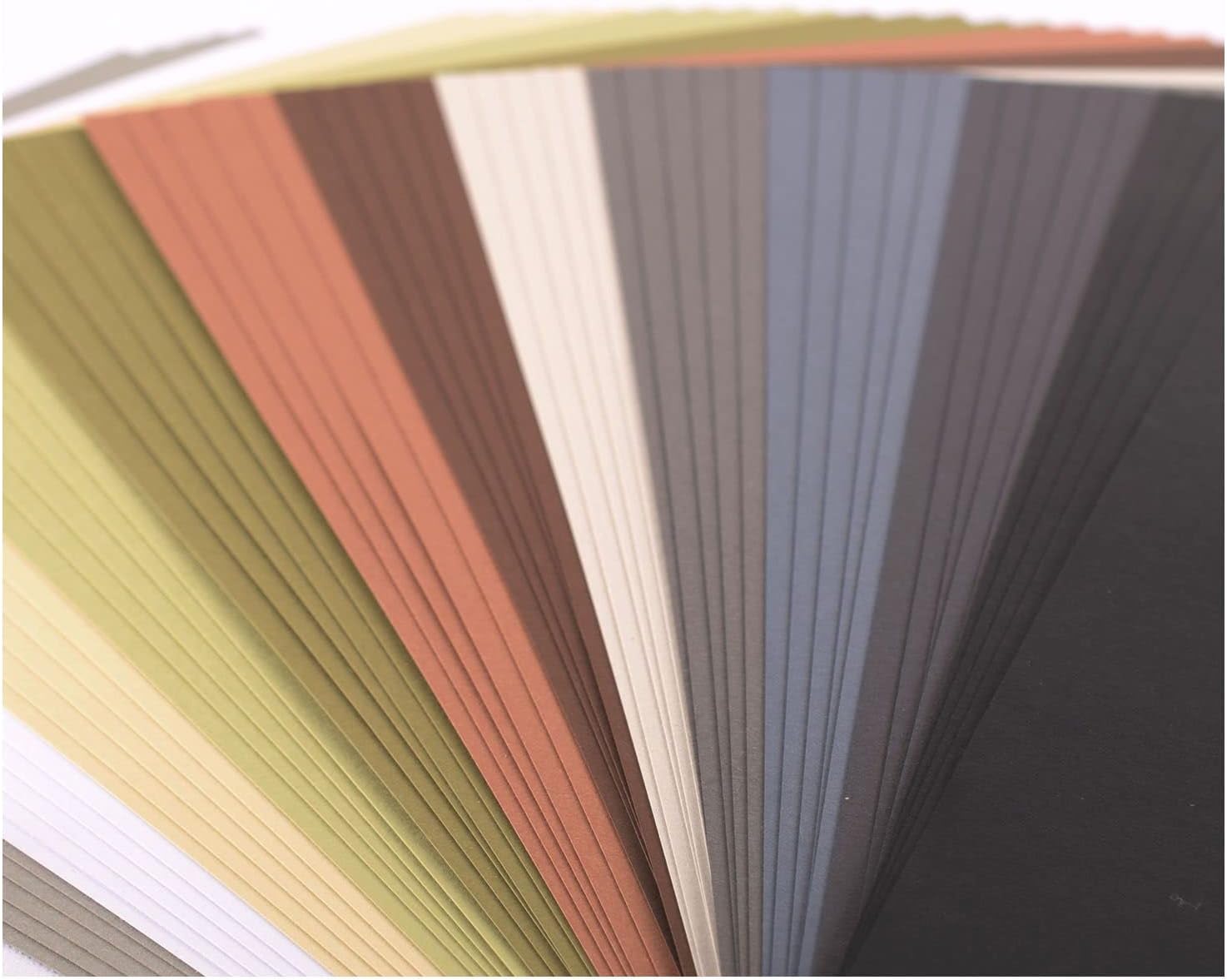 Florence Cardstock Smooth Multicoloured, Coloured Card Making Supplies A4, Earth Tones, 22 x 5 Sheets - Image 3