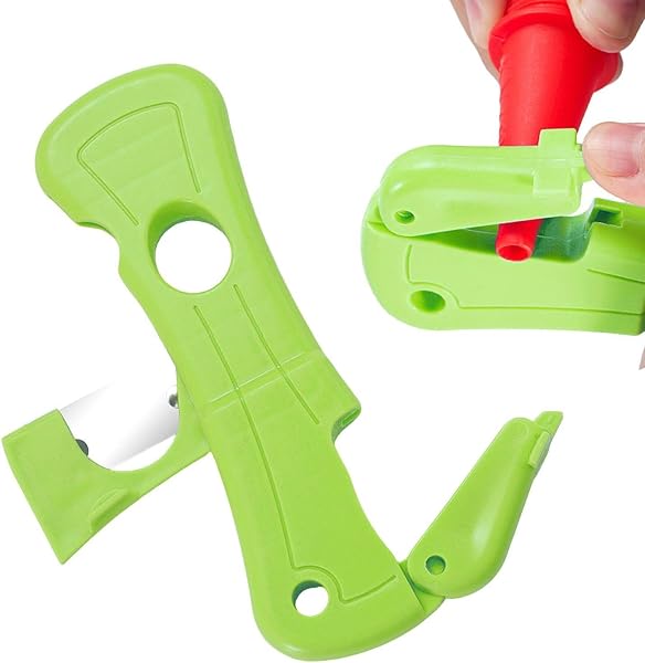 Cartridge Tip Cutter - Caulk Tool for Sealant with Blade | Abs Material Details with Manual Tip Cutting Function, Multifunctional Selling Points, Construction Home Improvement Blue - 1
