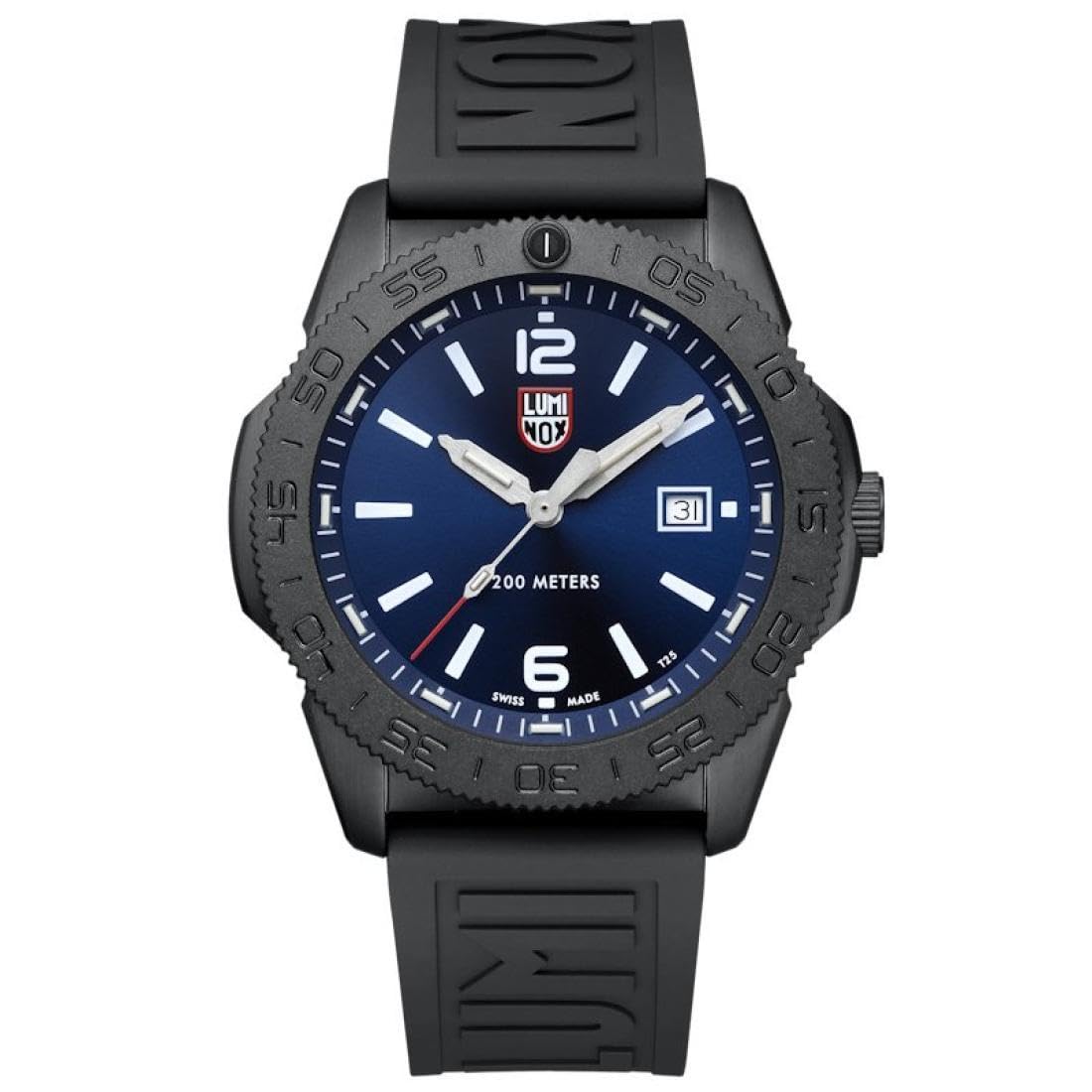 Luminox Men's Quartz Pacific Diver Watch Black/Blue XS.3123.B