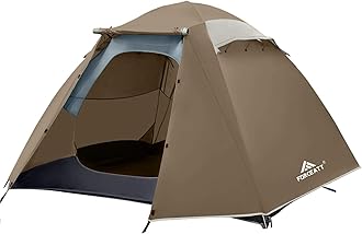 Forceatt Camping Tent 2/3/4 Person, Professional Waterproof & Windproof Lightweight Backpacking Tent Suitable for Outdoor,Hiking,Glamping.