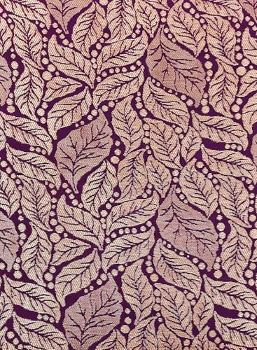 Image of Women Banarsi Silk Unstiched Suit Piece Dress Material for Women Unstiched Suit Salwar with Dupatta (suit -2M.Salwar-2M and dupatta-2.25M) (Wine)