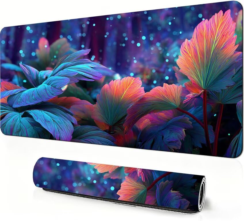 Tapis de Souris XXL Forêt RêVeTapis Aménagez un Bureau Calme et Zen