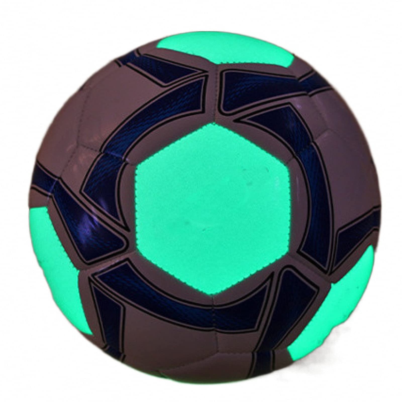 Balón de fútbol Luminoso Fluorescente,Pelota Reflectante de Entrenamiento Que Brilla en la noche Oscura,Football Partido Resplandor para niños,Rendimiento de competición