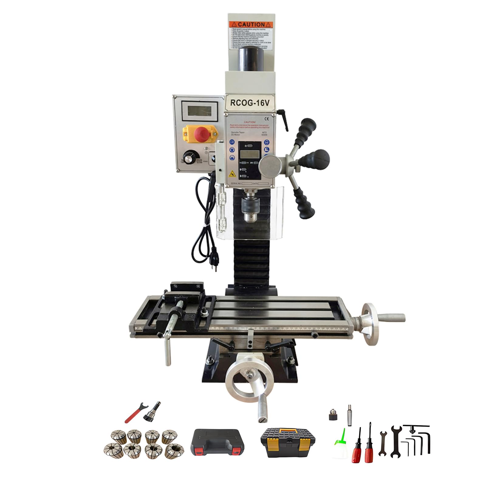 INTBUYING Mini Milling Machine Mini Mill Benchtop Milling Machine
