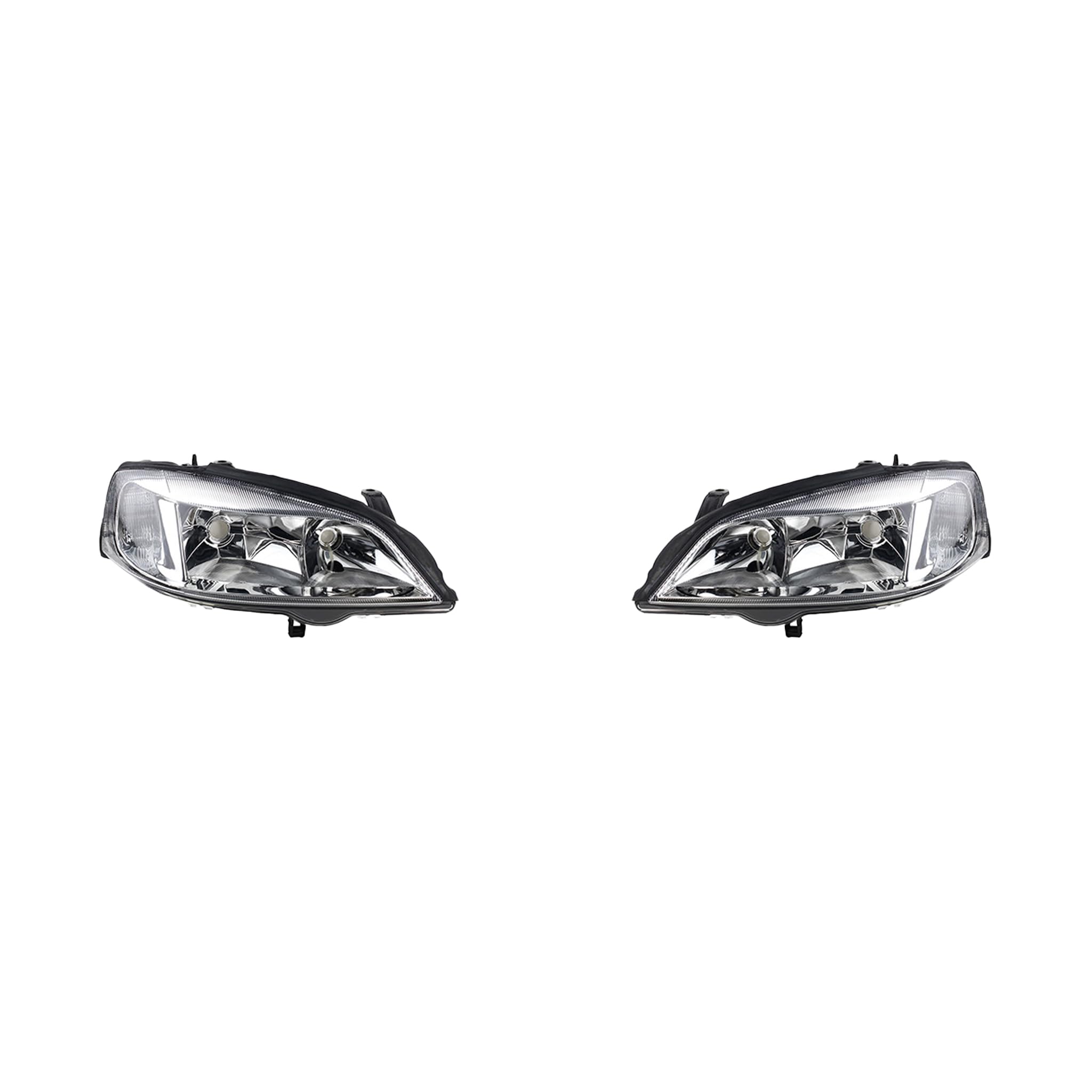 Johns, Faros halógenos para Opel Astra G Juego izquierdo y derecho desde 98-04 H7 HB3