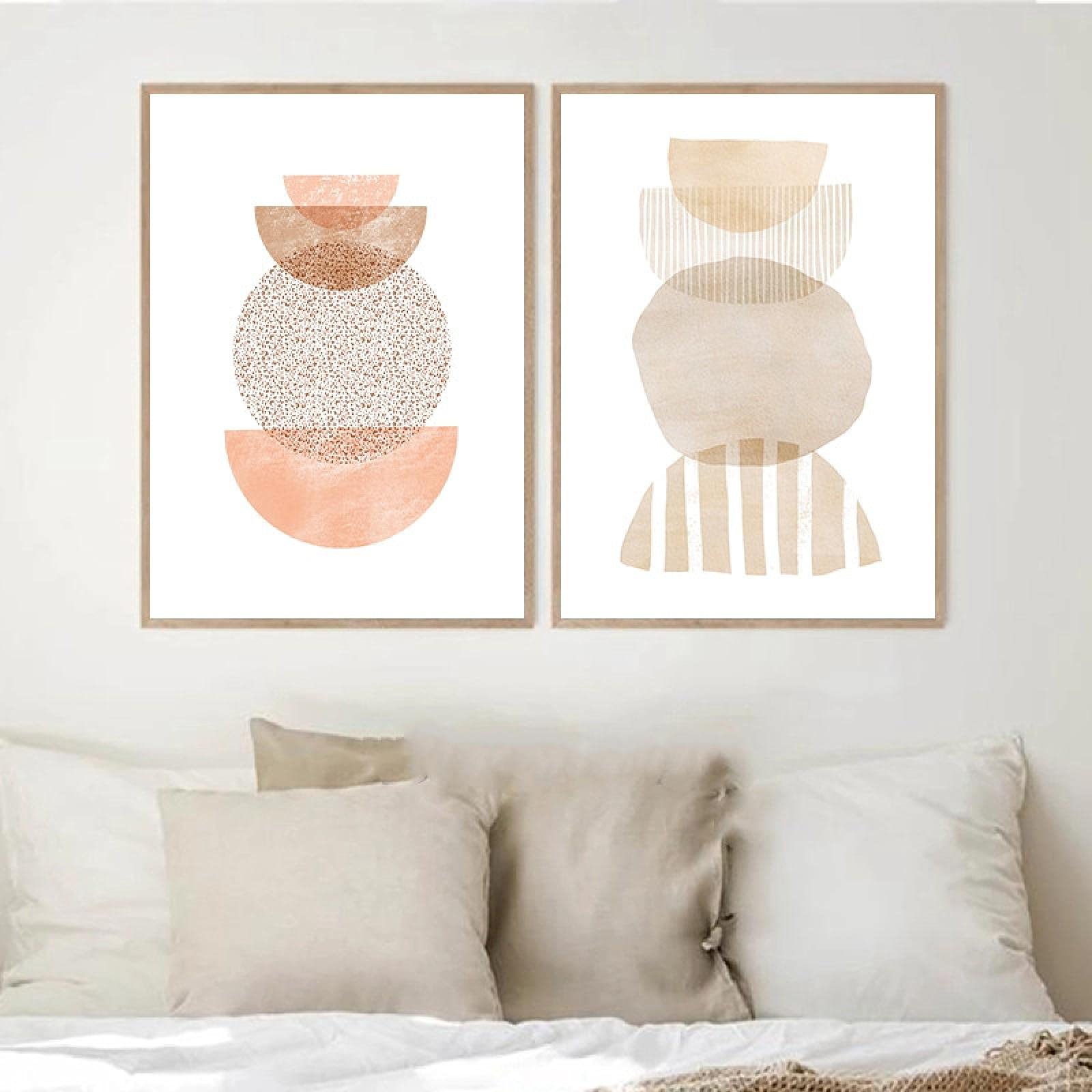 Stampa artistica Beige Lines: decorazione murale minimalista e neutra (download digitale) - Italia