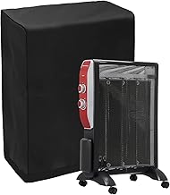 Electric Room Heater Cover | Electric Dustproof Room Heater Cover | Electric Heater cover | Nylon Material | Black