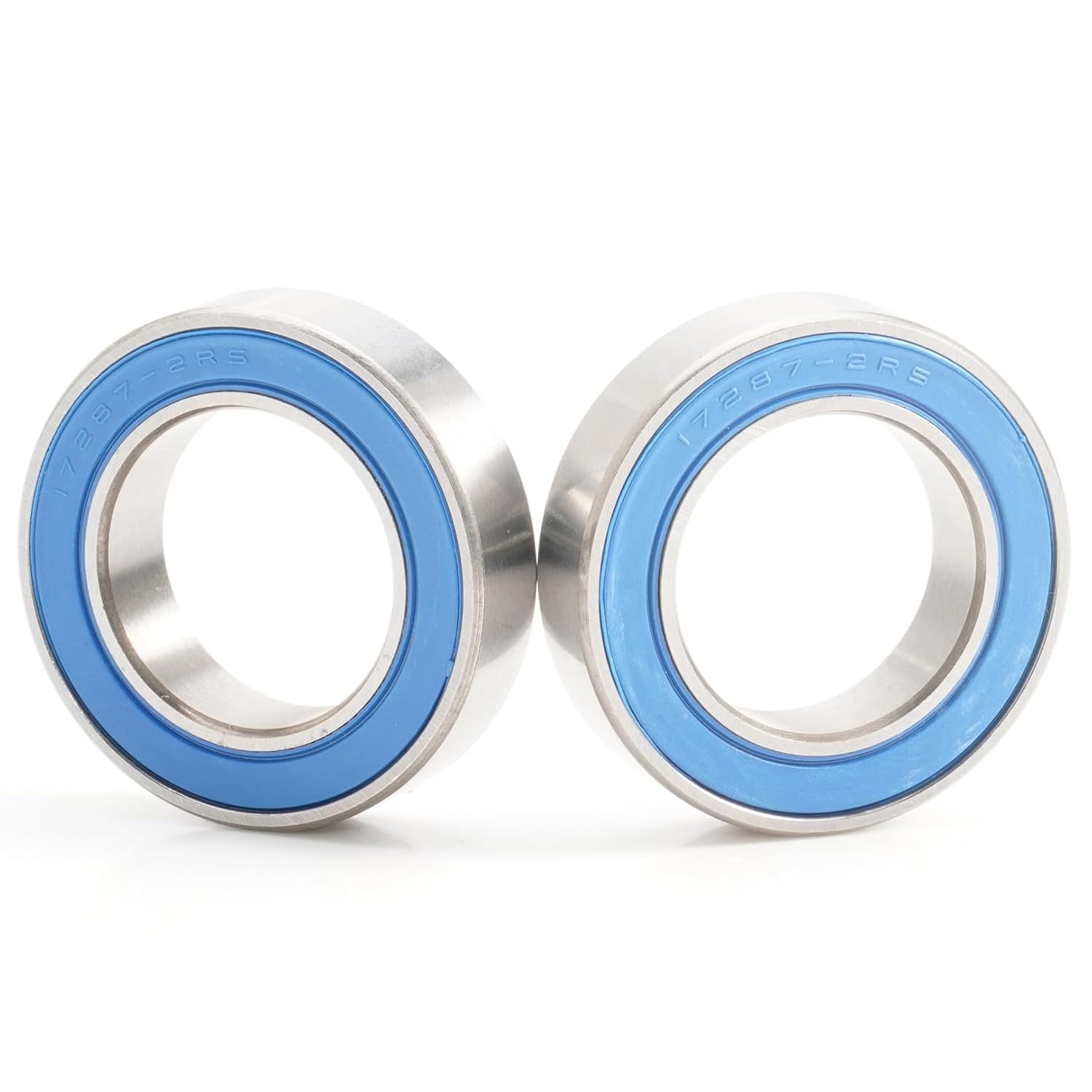 17287 Hybrid Ceramic Bearing 17x28x7mm for Bicycle Bottom Brackets & Spares 17287RS Si3N4 Ball Bearings（2PC）