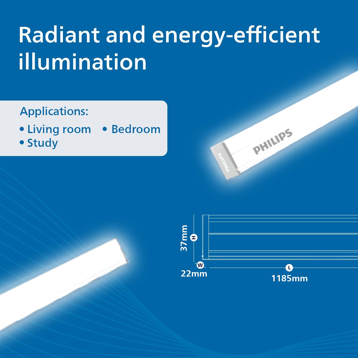Philips LED Batten - Bright & Energy Efficient -3 Philips LED Batten - Bright & Energy Efficient -3
