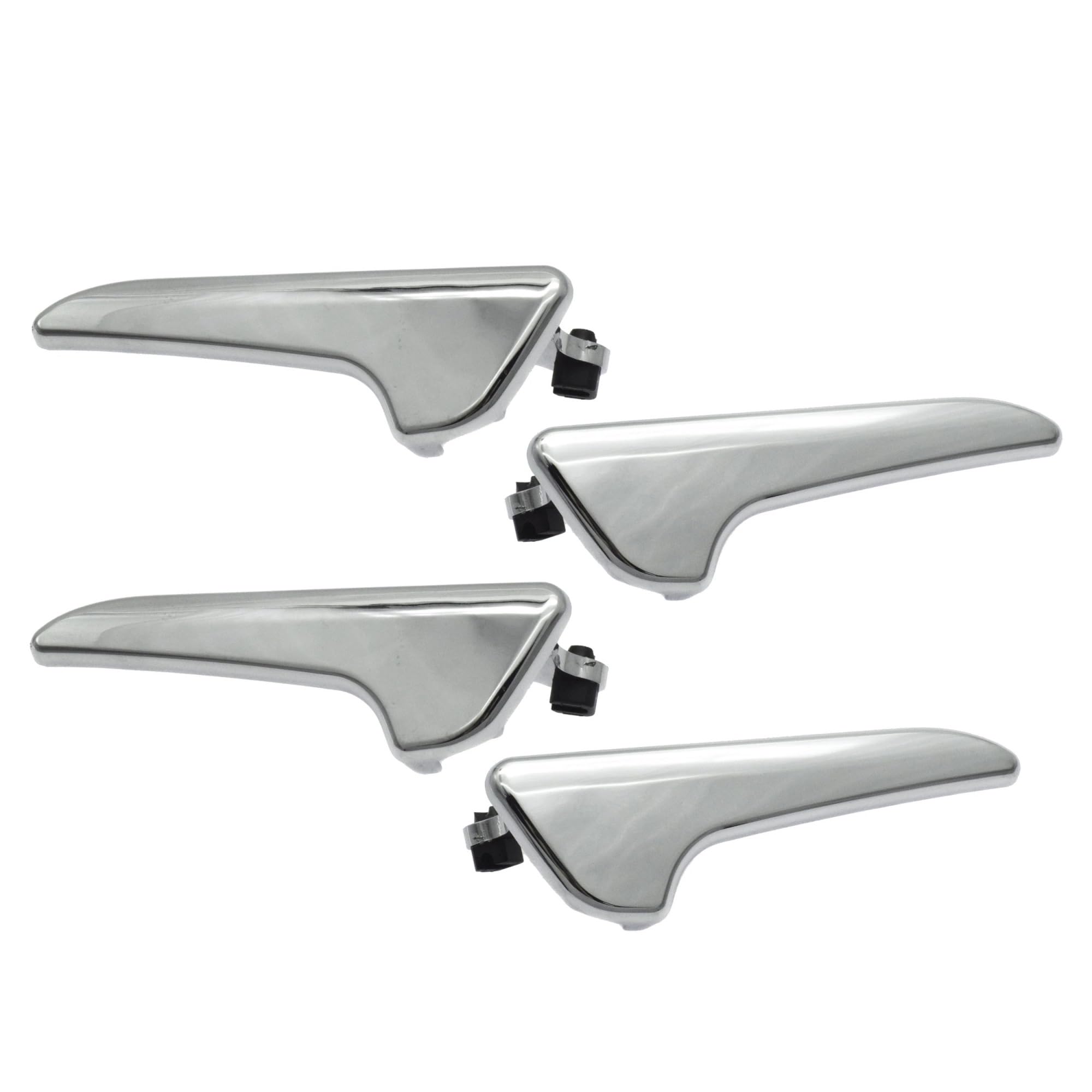 Punxdda 4 Sides Kit Car Inner Handle For Benz W169 A150 A170 A180 A200 & W245 B150 B170 B180 B200 Inside Door Handle Pull(4 Sides Kit)