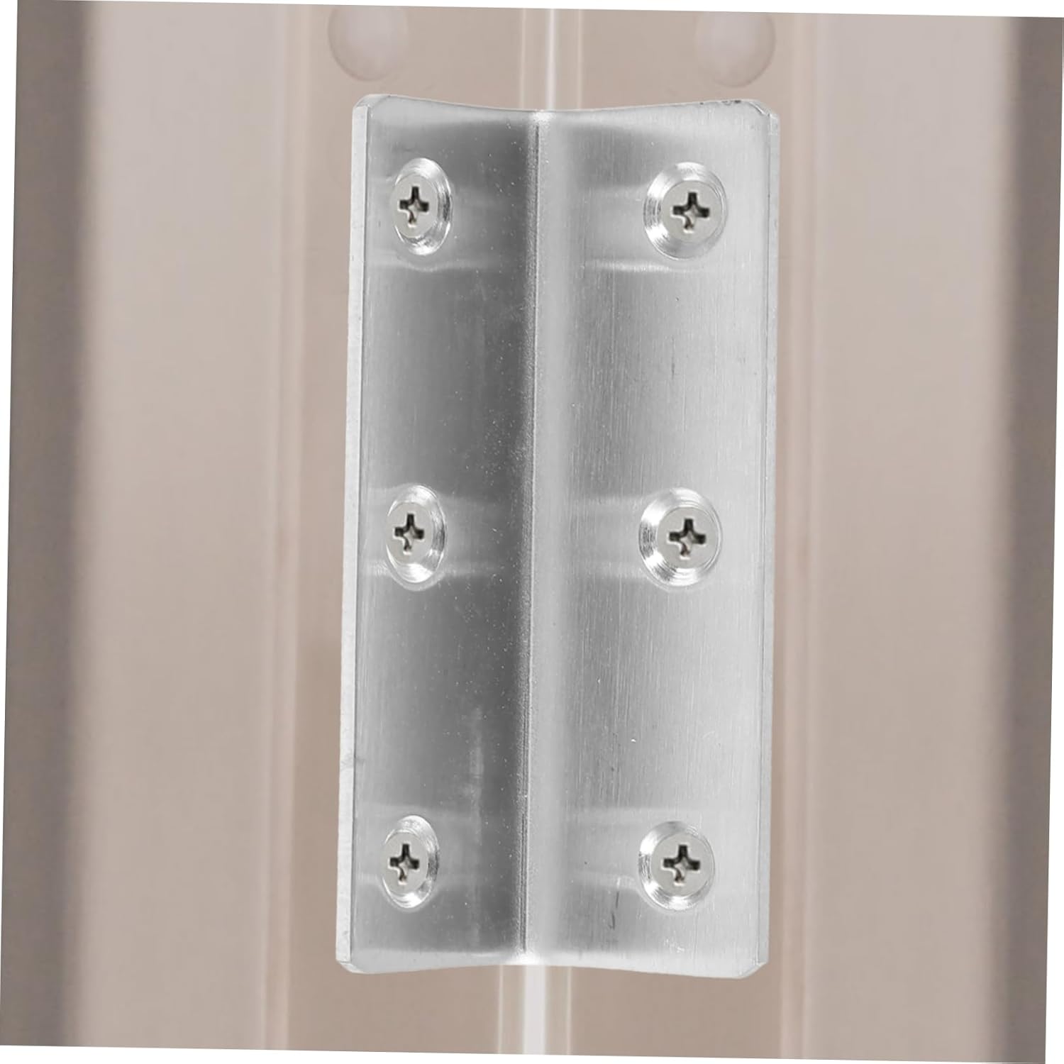 Angoily 20pcs Sturdy Shape Brackets Stainless Steel Corner Braces Braces for Furniture Joint Fasteners Brackets