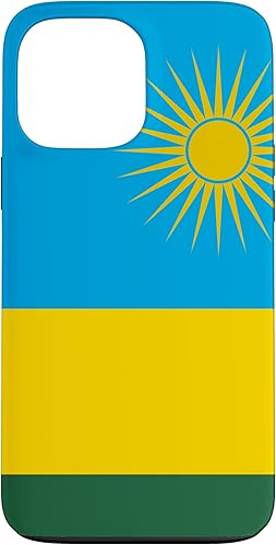 Funda con la bandera de Ruanda para iPhone 13 Pro Max