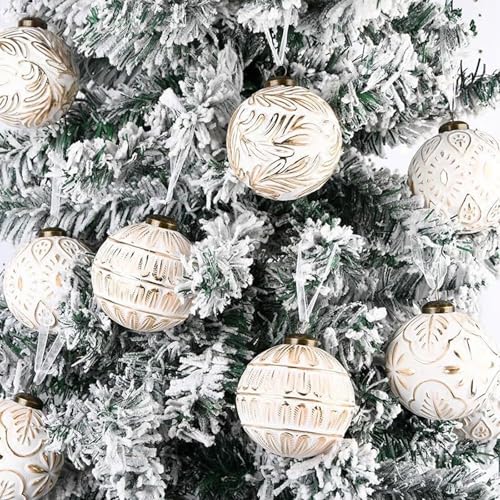 Boules de Noël incassables de 8 cm pour décorer sans risque de casse