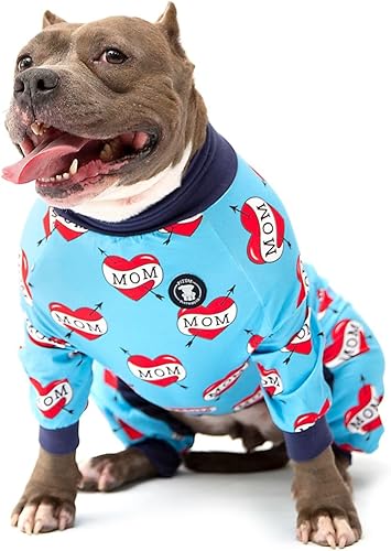 Pittie Clothing - Pijama Pit Bull para perro, mameluco de cobertura completa para Pitbull pijamas para perros, pijamas para perros, ropa de pitbull Pittie Clothing - Pijama Pit Bull para perro, mameluco de cobertura completa para Pitbull pijamas para perros, pijamas para perros, ropa de pitbull