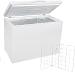 IMIKEYA Rack de diviseur de fil de congélateur réglable 42-56cm Réfrigérateur Separator Iron Mesh Organizer for Chest Freezer Storage