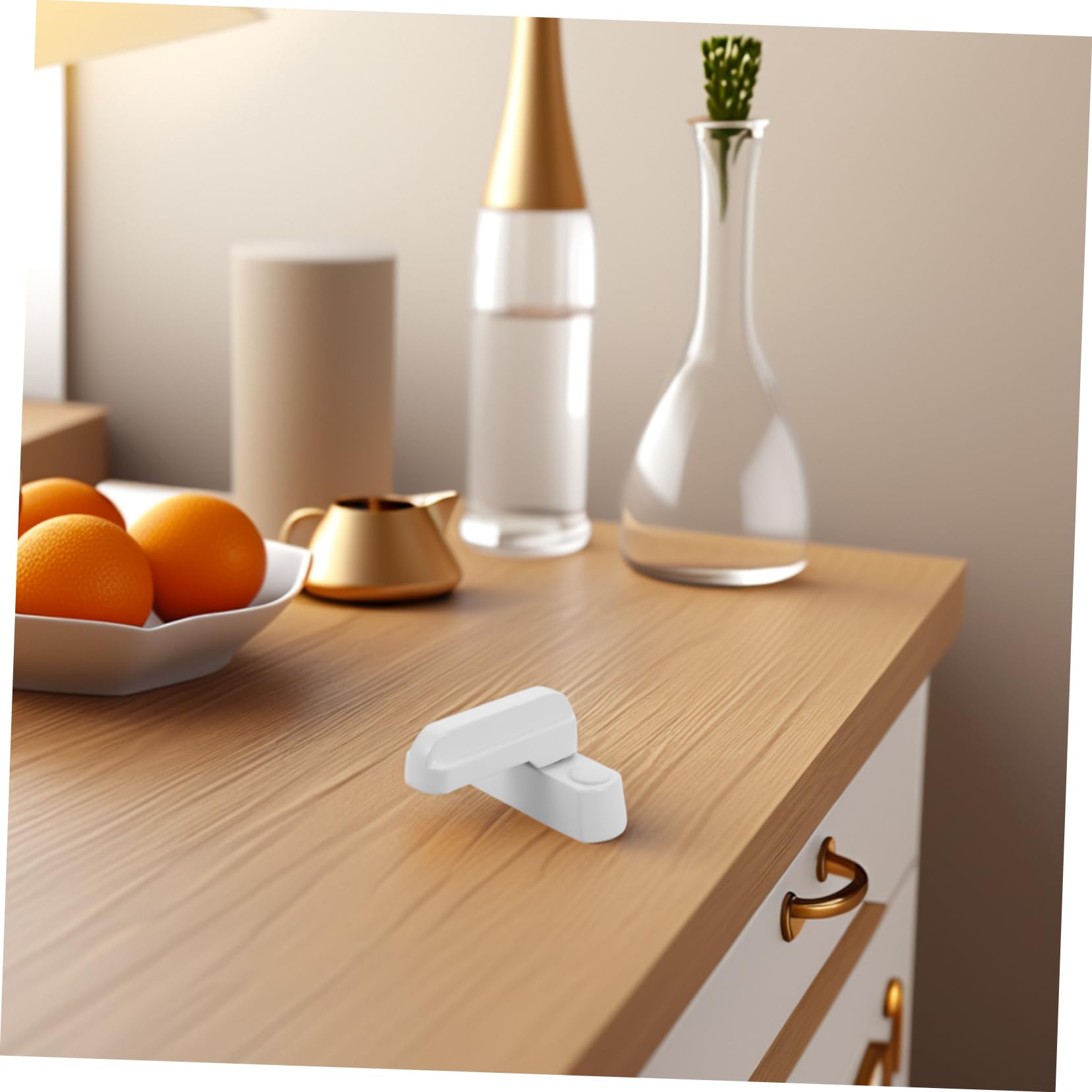 Ciieeo Cerradura Giratoria Multifuncional y Seguro de Aleación de Zinc Clip Resistente para Tablero de Mesa Plegable para Gabinete de Autocaravana para Uso al Aire Libre