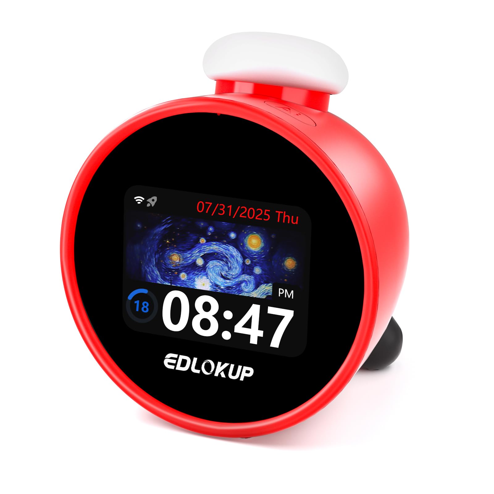 Amazon.com: Smart Alarm Clock for Kids, AI Voice Assistant Clock
