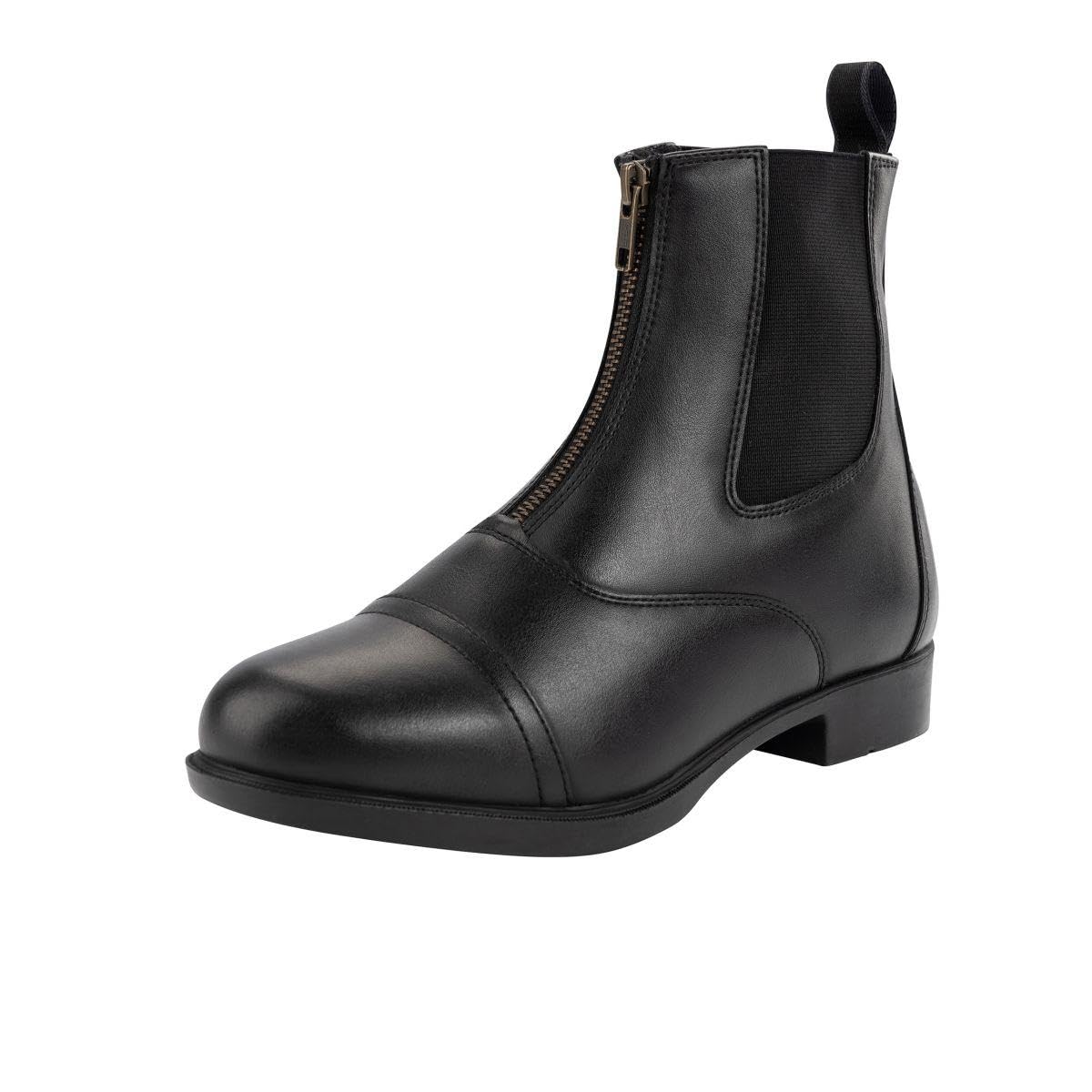 Vegane Reit-Stiefeletten FZ Winter – Schwarz – Gr. 29-46