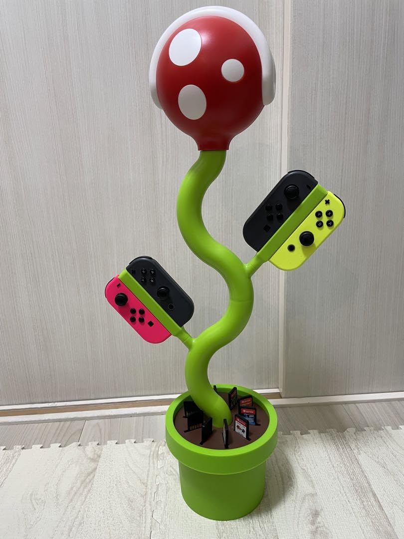 Amazon.co.jp: Switch パックンフラワー型スタンド 交換ヘッド付き