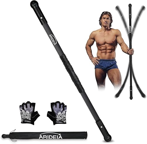 Miniatura 1 de Arideia Terapia física corporal, béisbol tubo de hombro, barra elástica de fitness para equipos de ejercicio, barra de fitness de alta frecuencia