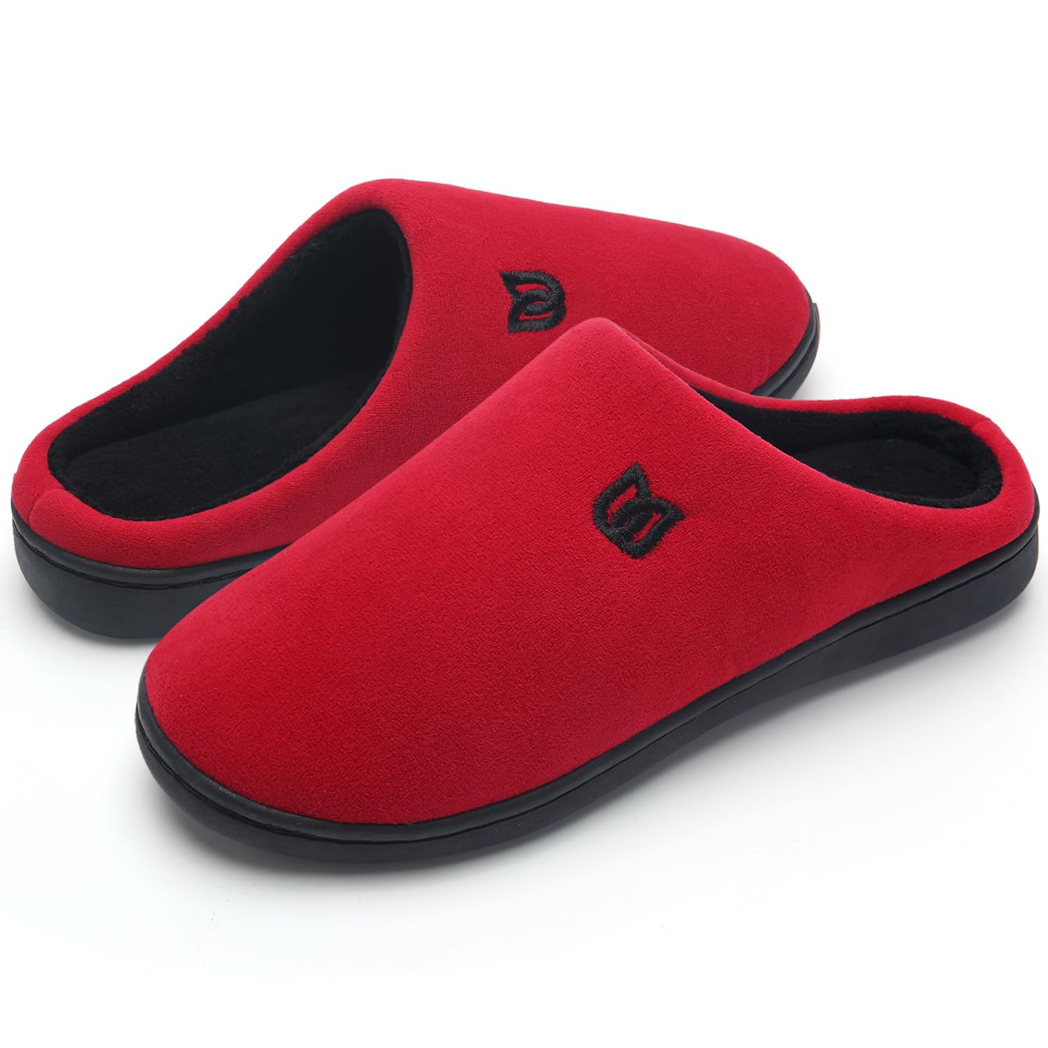 WateLves Pantofole Uomo Unisex Donna Antiscivolo Scarpe Inverno Peluche Morbido Ciabatte in Memory Foam