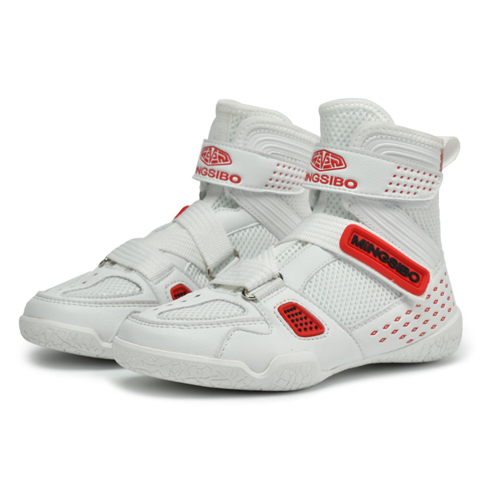 Boxe Scarpe per Bambini Wrestling Scarpe Wrestling Boxing Allenamento Scarpe Traspiranti Boxe Stivali