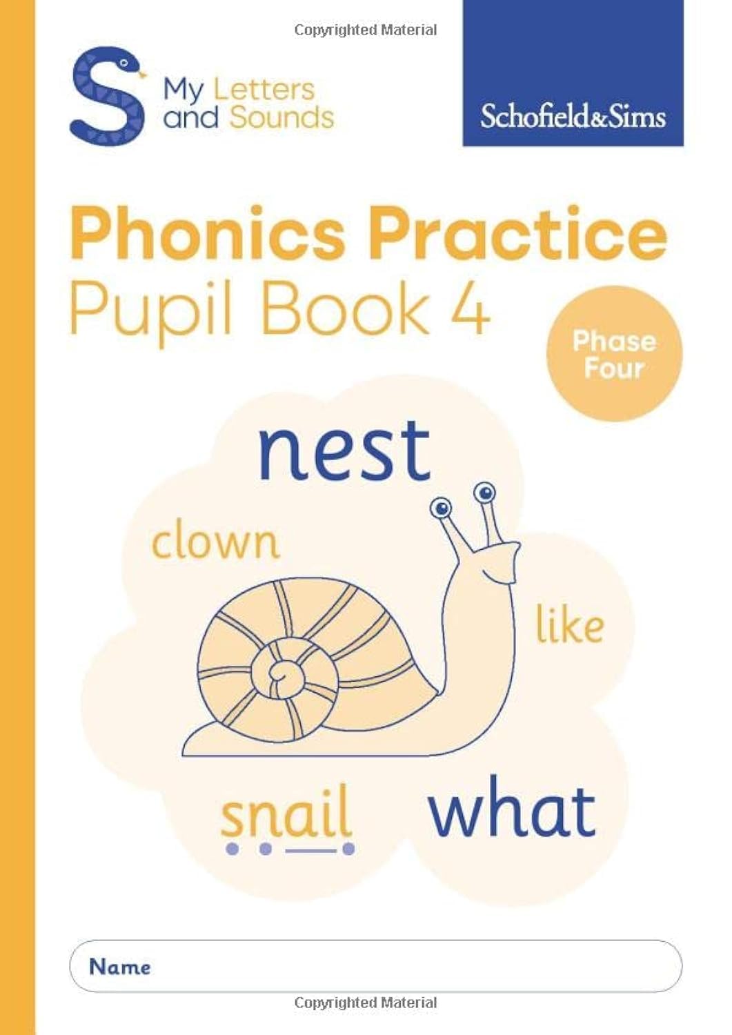 My Letters and Sounds Phonics Phase Four Practice Pupil Book 4: Reception, Ages 4-5