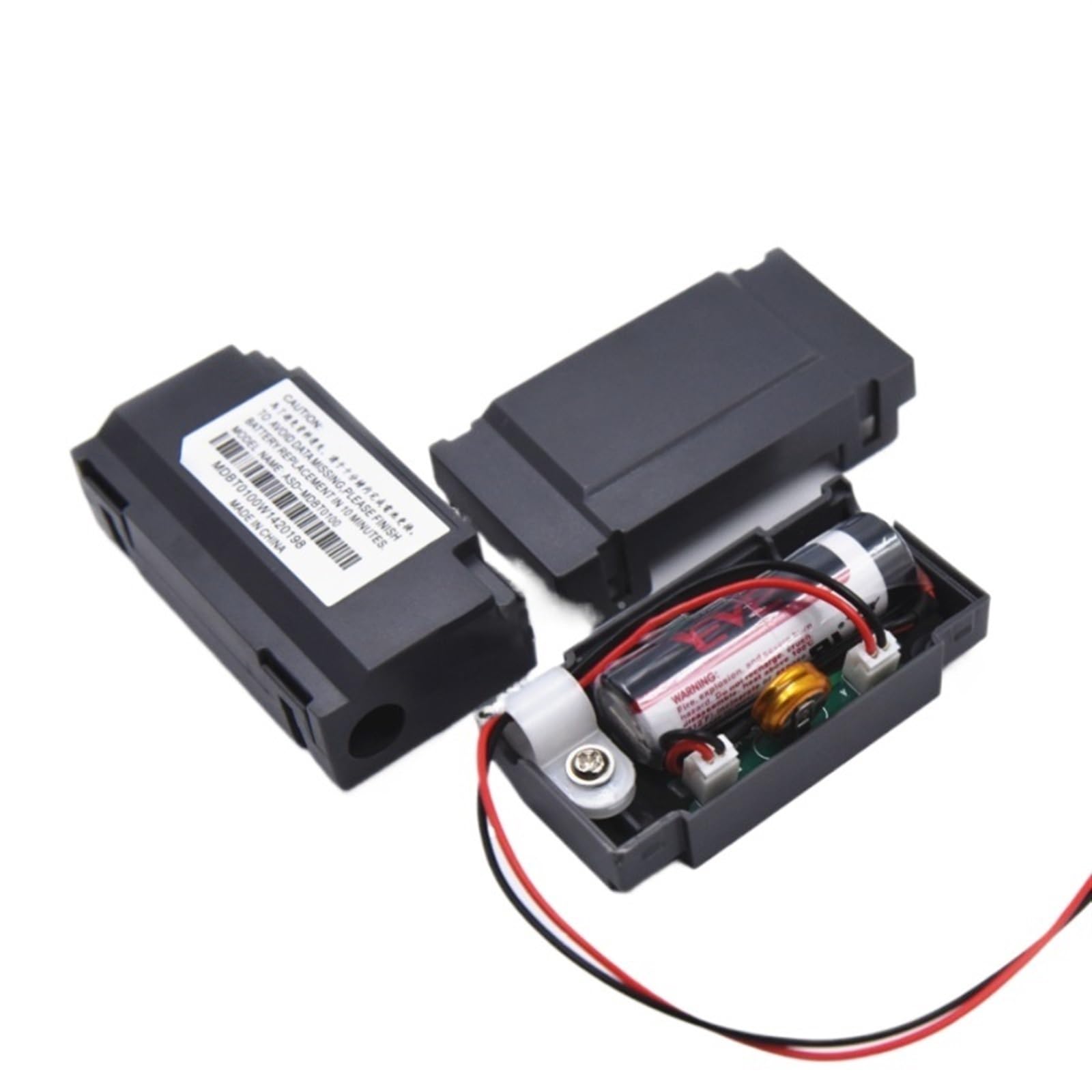 Encodeur de moteur servo à valeur absolue ASD-MDBT0100, boîtier de batterie dédié, batterie EVE 3.6V ( Size : Battery Box )