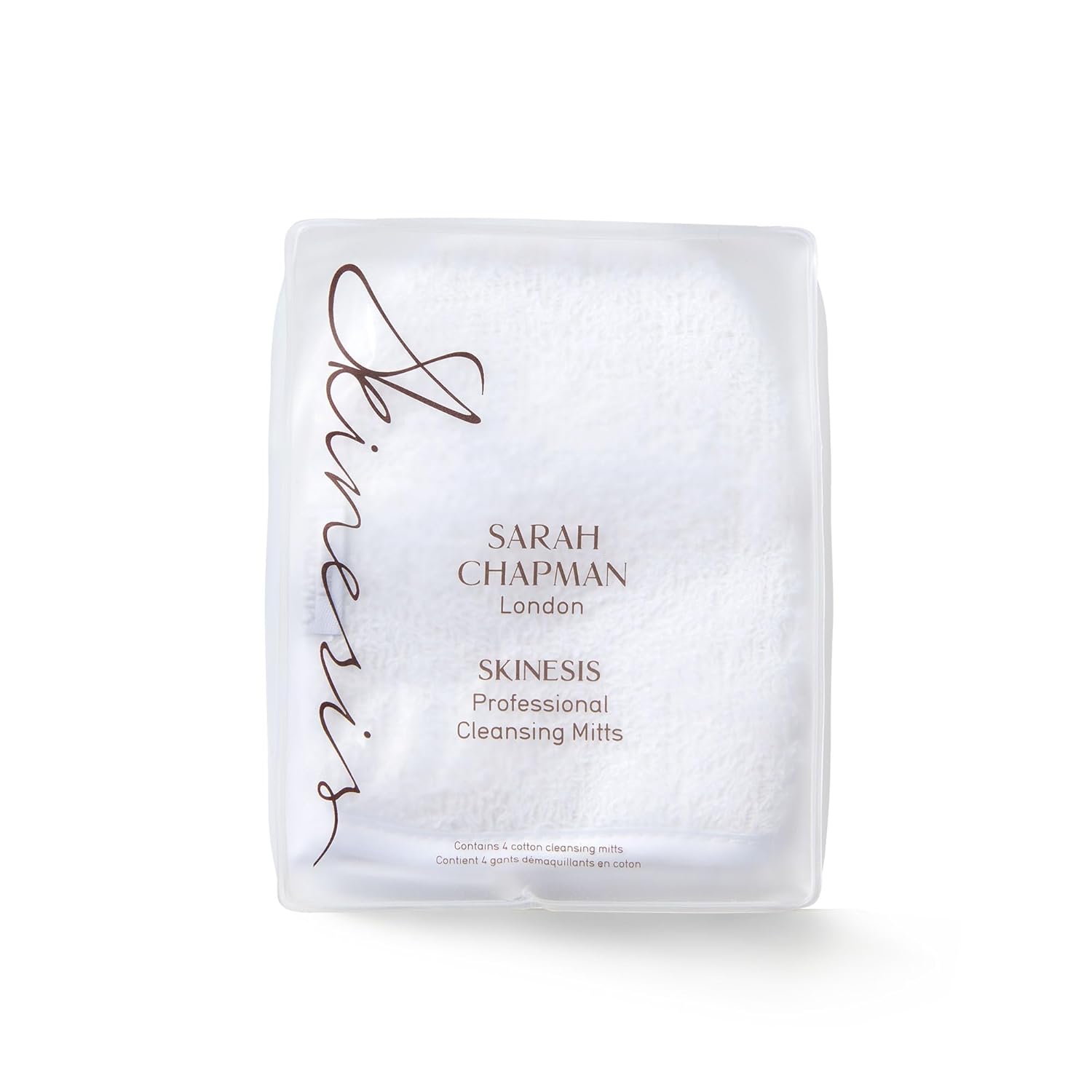 Cleansers by Sarah Chapman London Professional Cleansing Mitts x 4