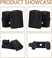 Vista 5 de BELOMI ATV Tank Top Bag, Motorcycle Saddlebag, Storage Saddle Bag for Snowmobile, UTV Waterproof Cargo Pocket, Universal Durable Front Accessories