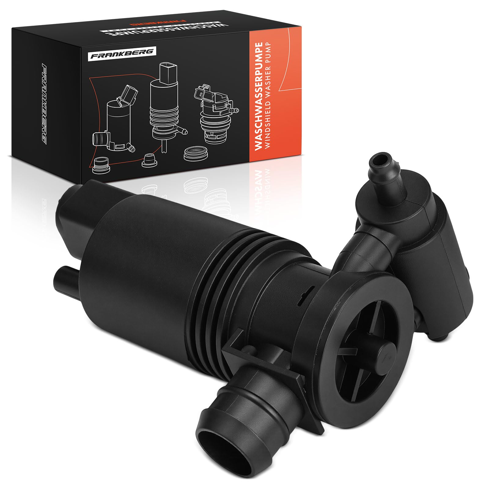 Frankberg Pompa lavavetri anteriore 2 Poli LR002301 | Compatibile con: Freelander 2 Van L359, Freelander 2 L359