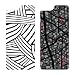 OtterBox SYMMETRY SERIES GRAPHIC INSERT 2PK for iPhone 6/6s (4.7" Version) - Retail Packaging - SILLY STRING / GREY MOSAIC INSERTS